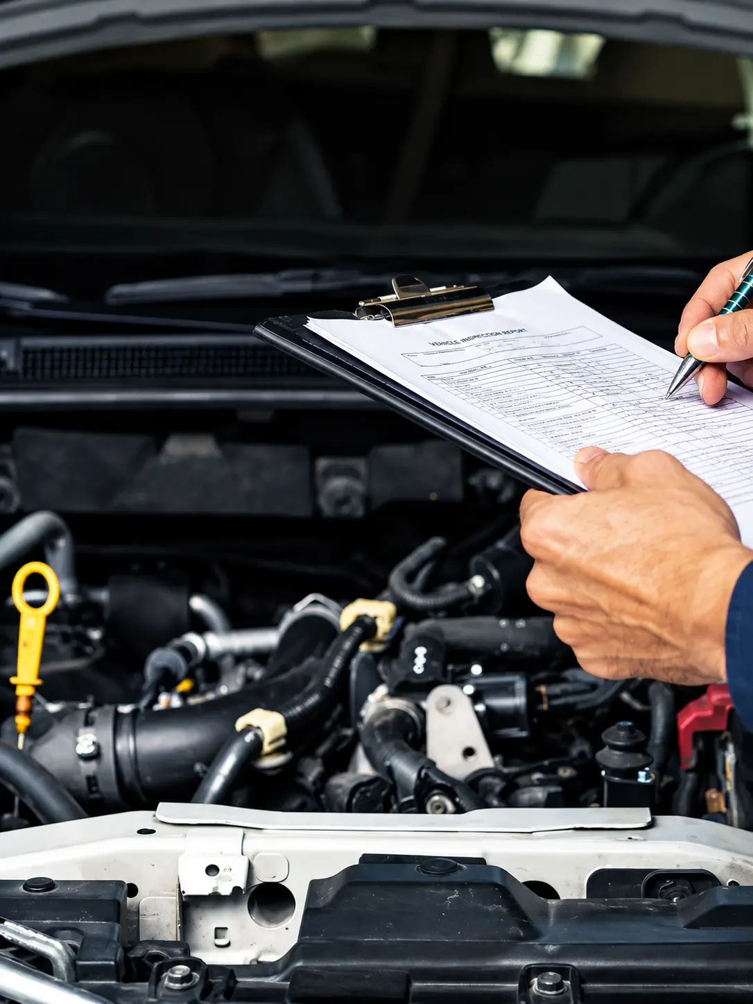 used car inspection report dubai